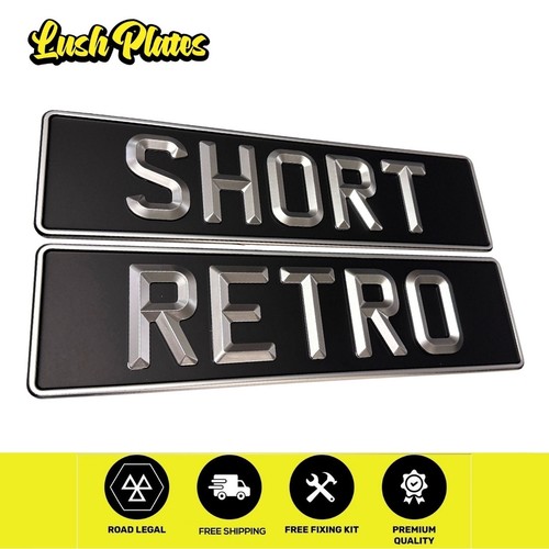 Short digit black silver - &,