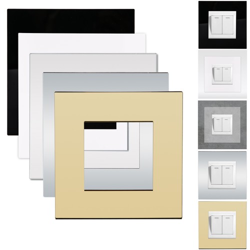 Single double light switch - double,