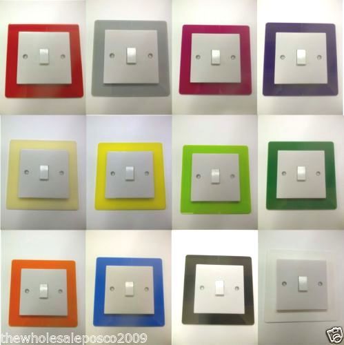 Single switch surround colour - surround,