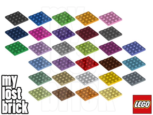 Lego part 3031 plates 4x4 - -,