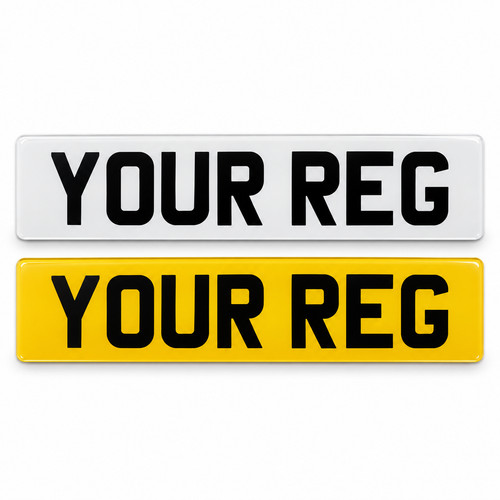 Number plates registration - number,
