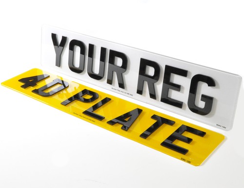 Single number plates uk - number,