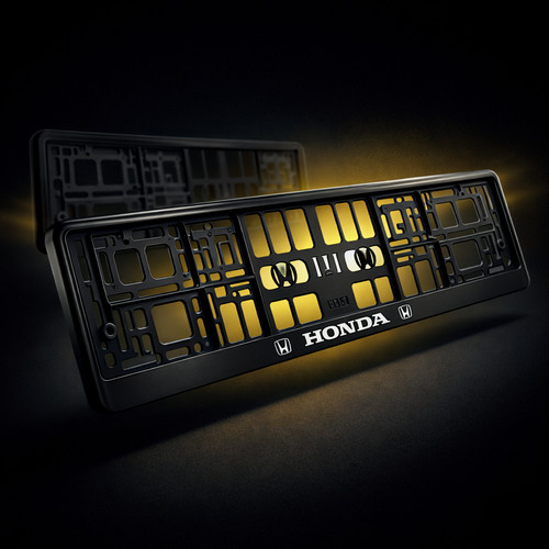 Individual honda number plate - number,