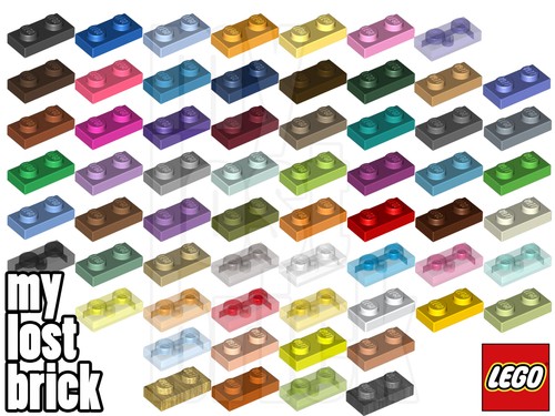 Lego part 3023 plates - lego, 1x2