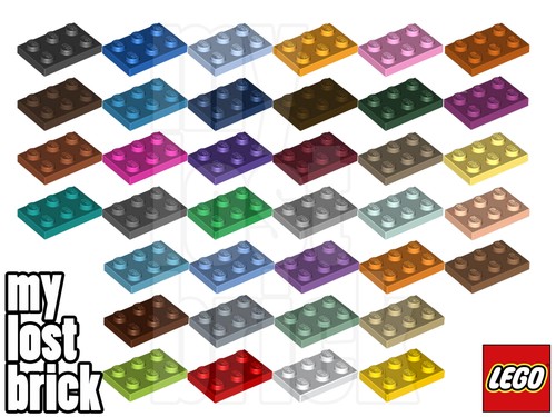 Lego 3021 plates 2x3 - -,