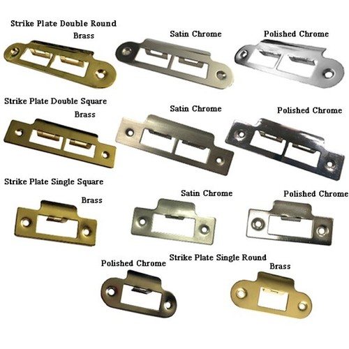 Door strike plate latch - strike, keep
