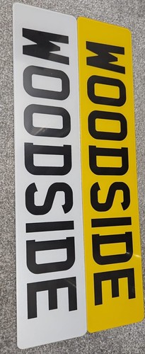 Standard set showplates - of,